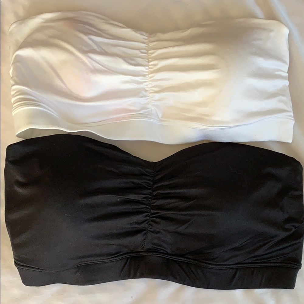 Strapless bras never worn